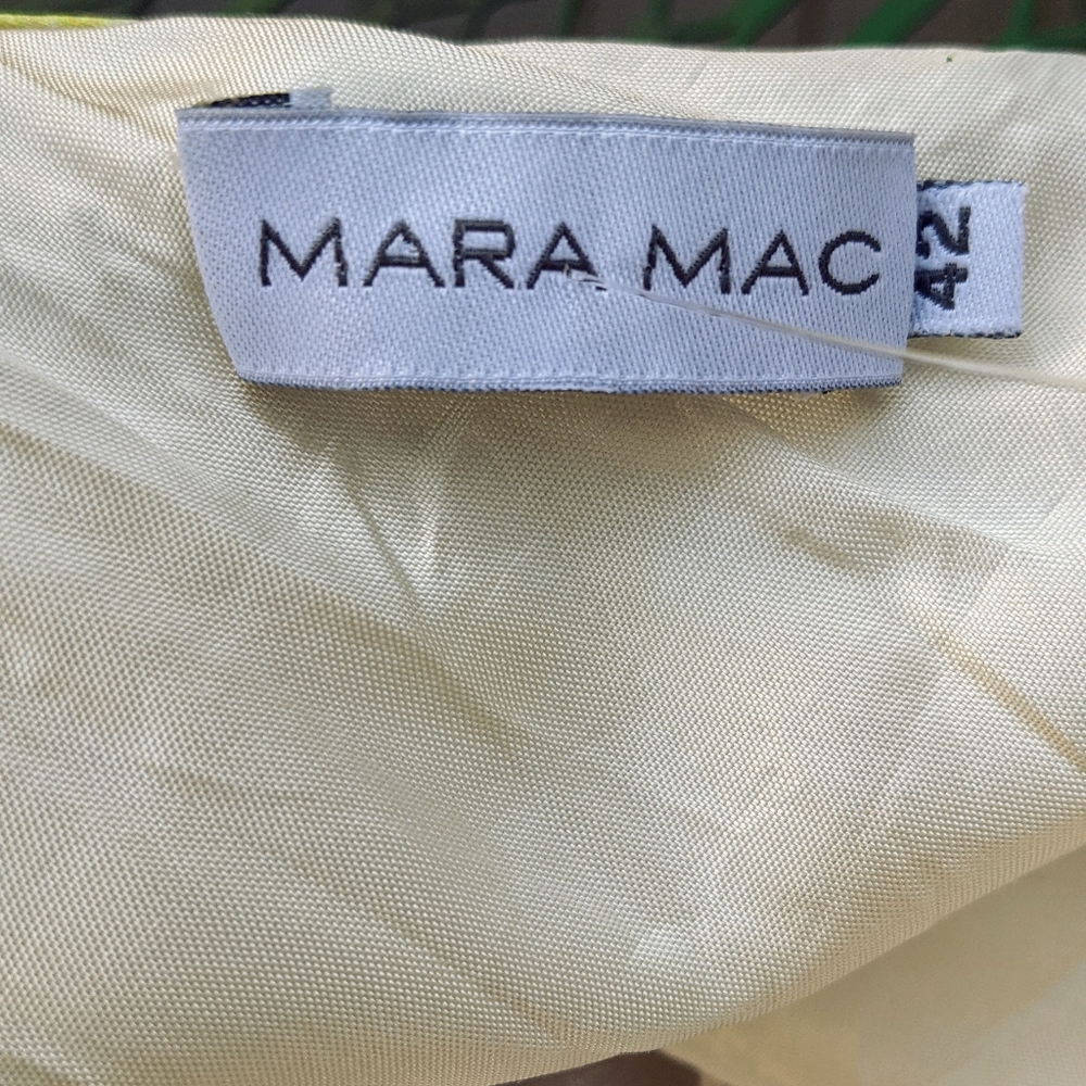 Mara Mac Spaghetti Strap Bubble Abstract Dress - image 3